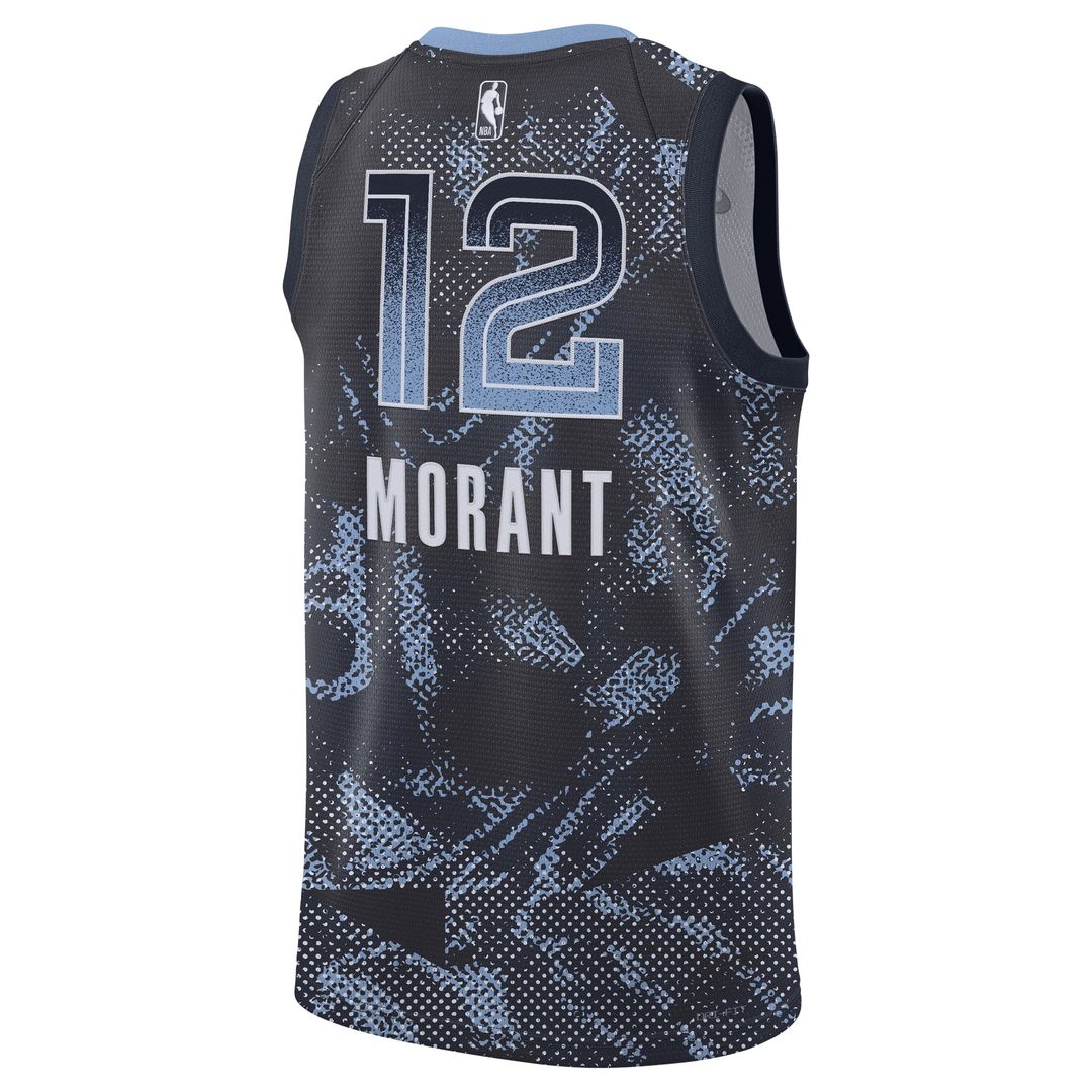 Memphis Grizzlies Ja Morant Nike Unisex 2025 Select Series Swingman Player Jersey - Navy Team Jersey Sports Fan Apparel