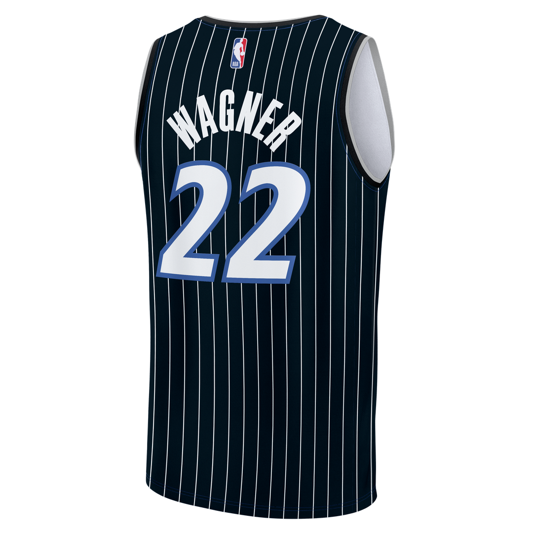 Orlando Magic Franz Wagner Fanatics Youth Fast Break Jersey - Statement Edition - Black Team Jersey Sports Fan Apparel
