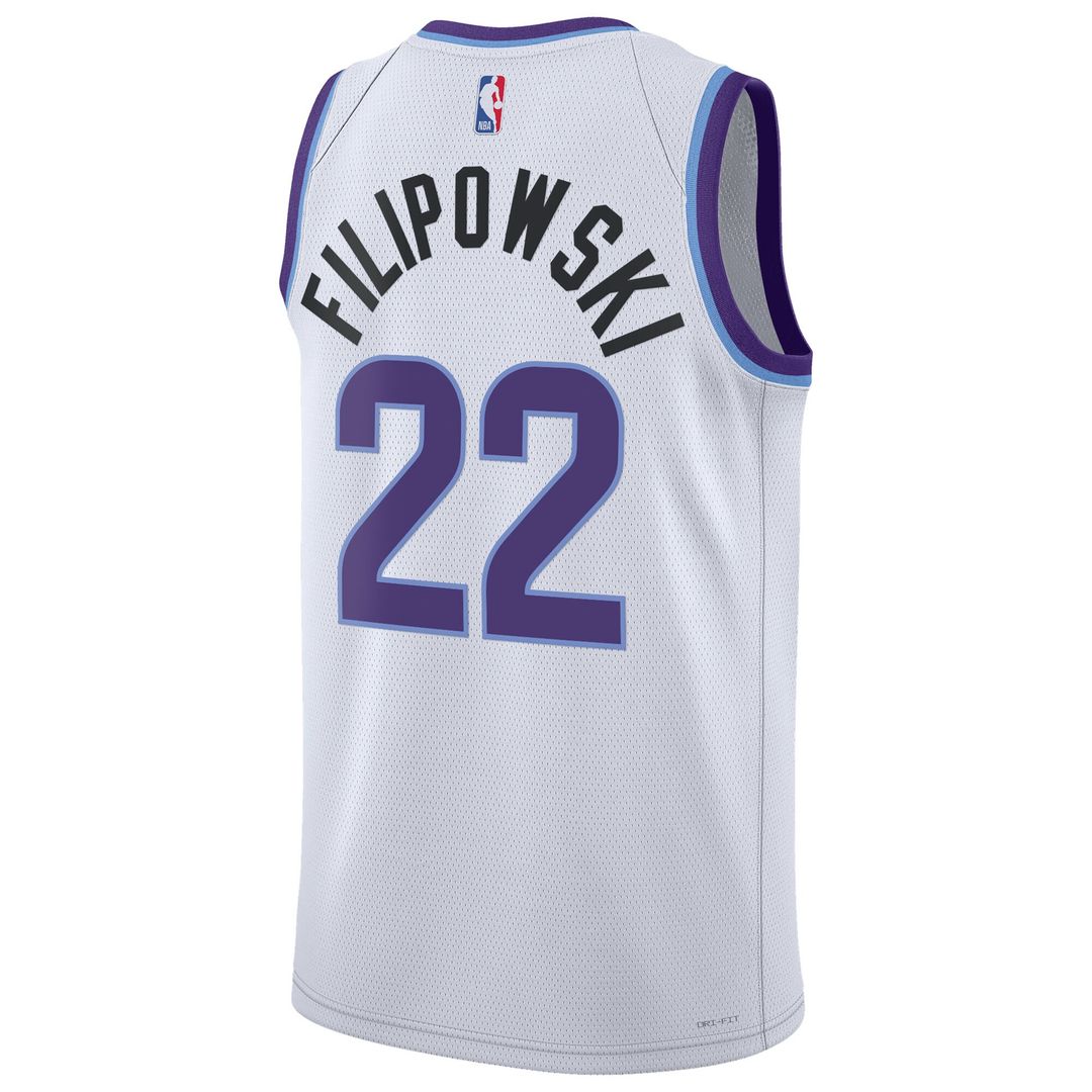 Utah Jazz Kyle Filipowski Nike Unisex Swingman Jersey - Association Edition - White Team Jersey Sports Fan Apparel