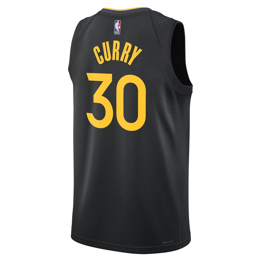 Golden State Warriors Stephen Curry Jordan Brand Unisex 2024/25 Swingman Jersey - Statement Edition - Black Team Jersey Sports Fan Apparel