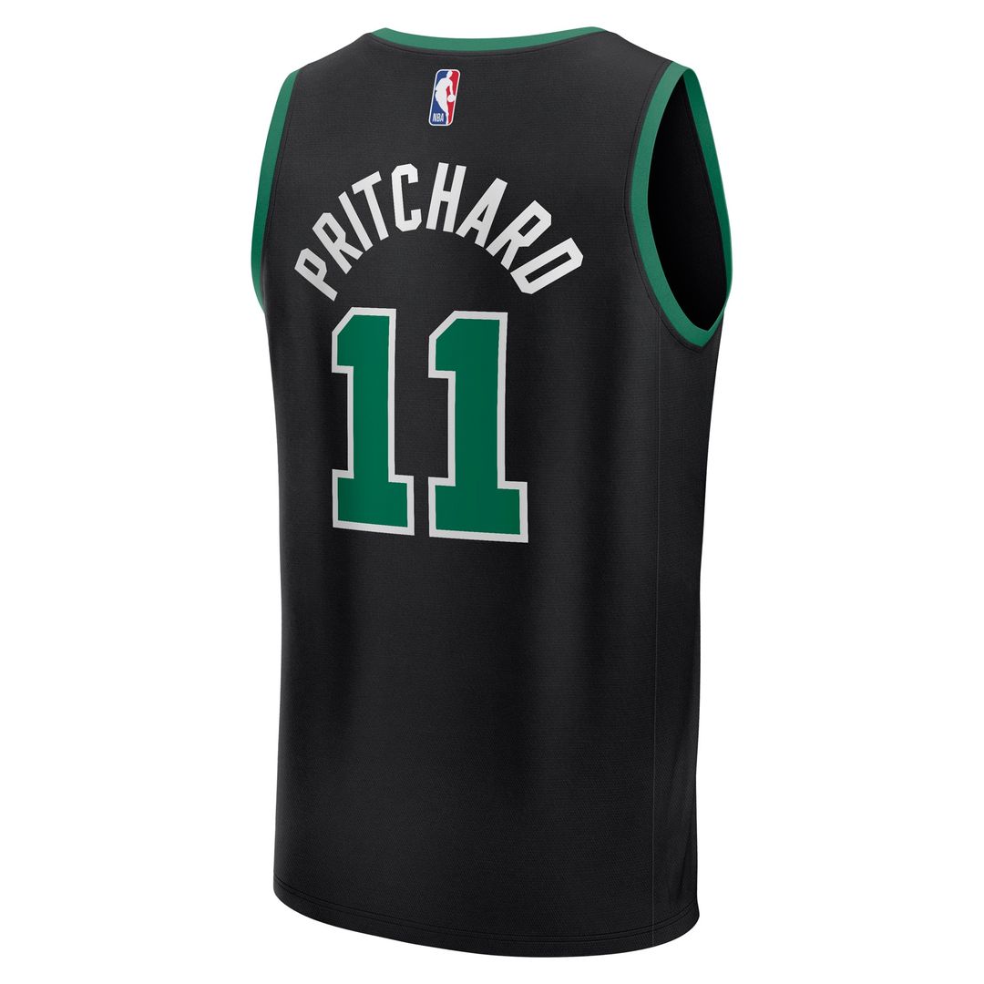 Boston Celtics Payton Pritchard Fanatics Fast Break Replica Player Jersey - Statement Edition - Black Team Jersey Sports Fan Apparel