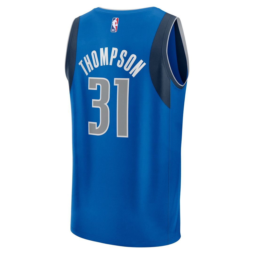 Dallas Mavericks Klay Thompson Fanatics Fast Break Replica Player Jersey - Icon Edition - Blue Team Jersey Sports Fan Apparel