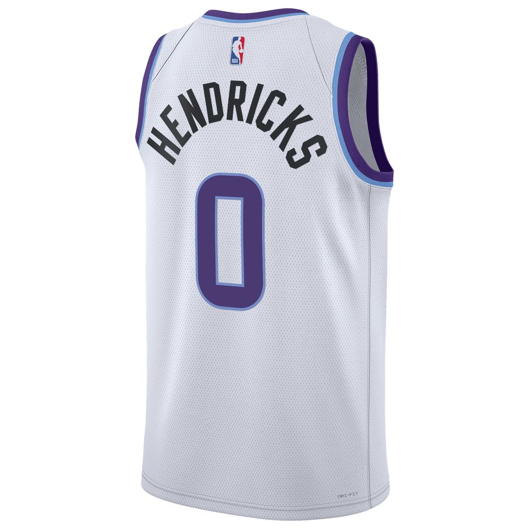 Utah Jazz Taylor Hendricks Nike Unisex Swingman Jersey - Association Edition - White Team Jersey Sports Fan Apparel