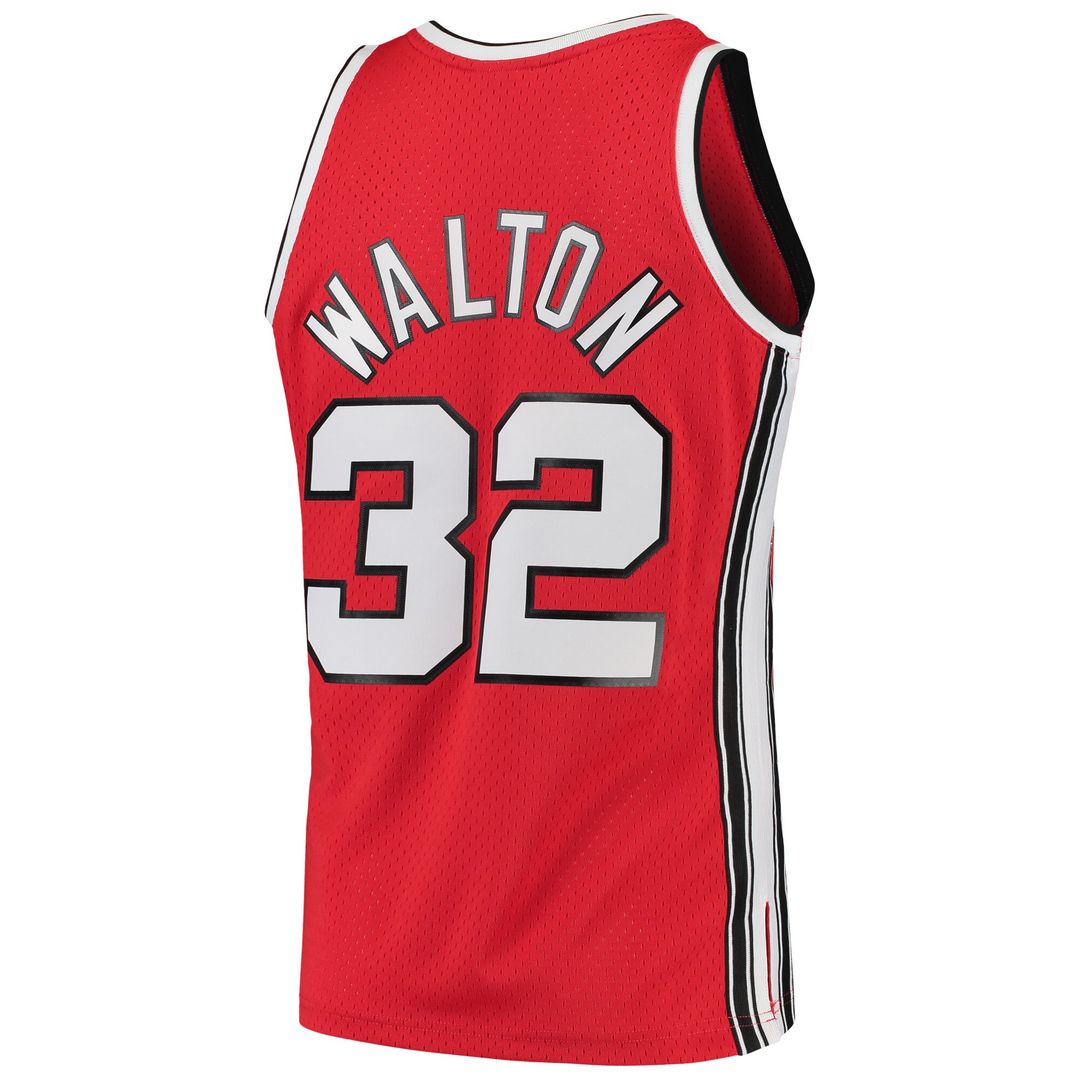 Portland Trail Blazers Bill Walton Mitchell & Ness 1976/77 Hardwood Classics Swingman Jersey - Red Team Jersey Sports Fan Apparel