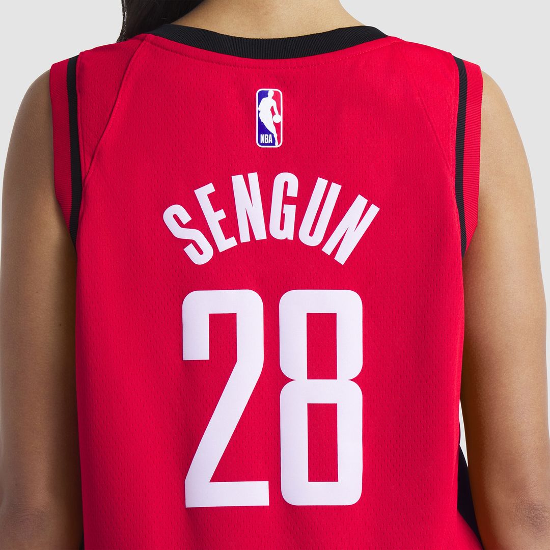 Houston Rockets Alperen Sengun Nike Unisex Swingman Jersey - Icon Edition - Red Team Jersey Sports Fan Apparel