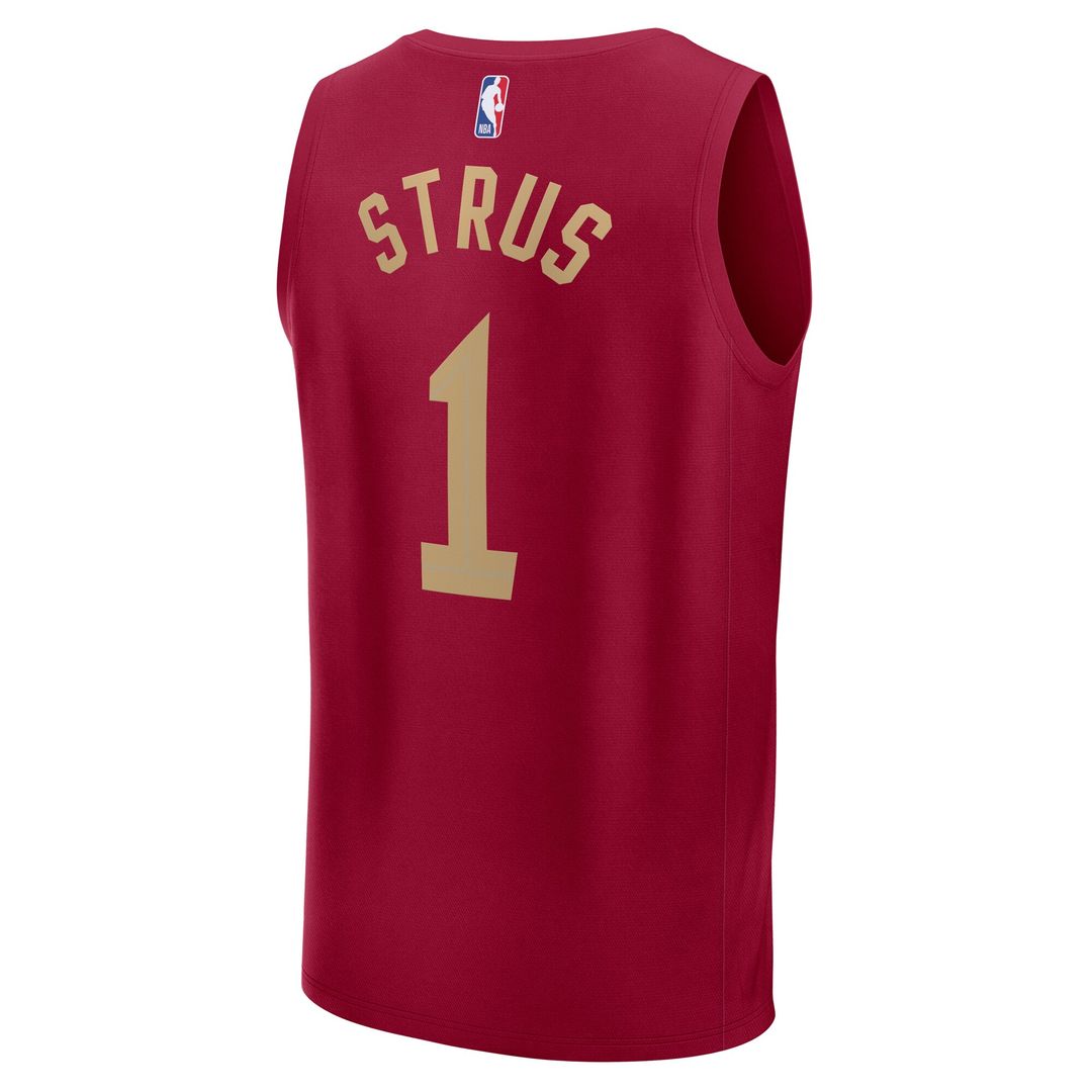 Cleveland Cavaliers Max Strus Fanatics Youth Fast Break Player Jersey - Icon Edition - Wine Team Jersey Sports Fan Apparel