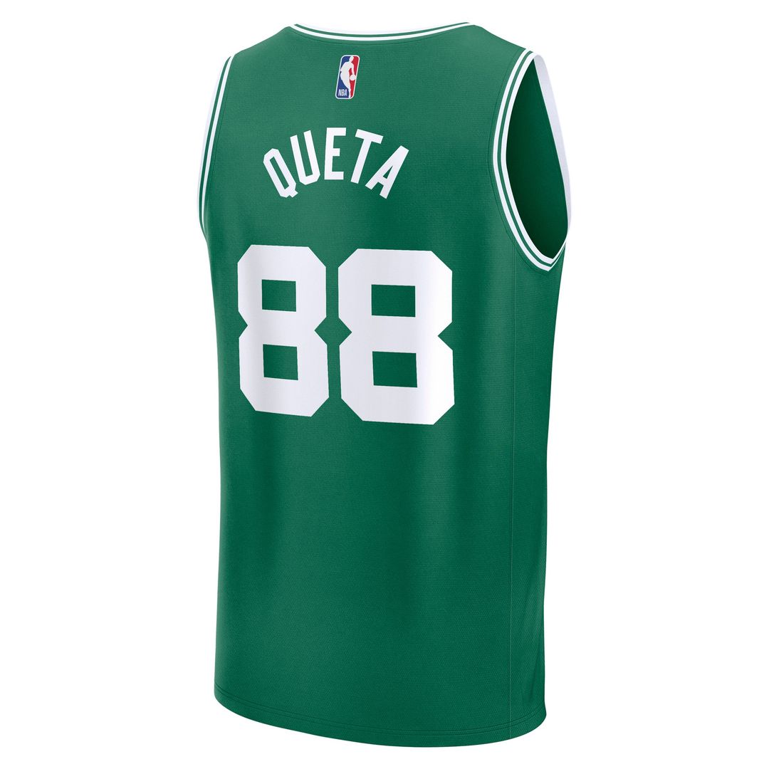 Boston Celtics Neemias Queta Fanatics Fast Break Replica Player Jersey - Icon Edition - Kelly Green Team Jersey Sports Fan Apparel