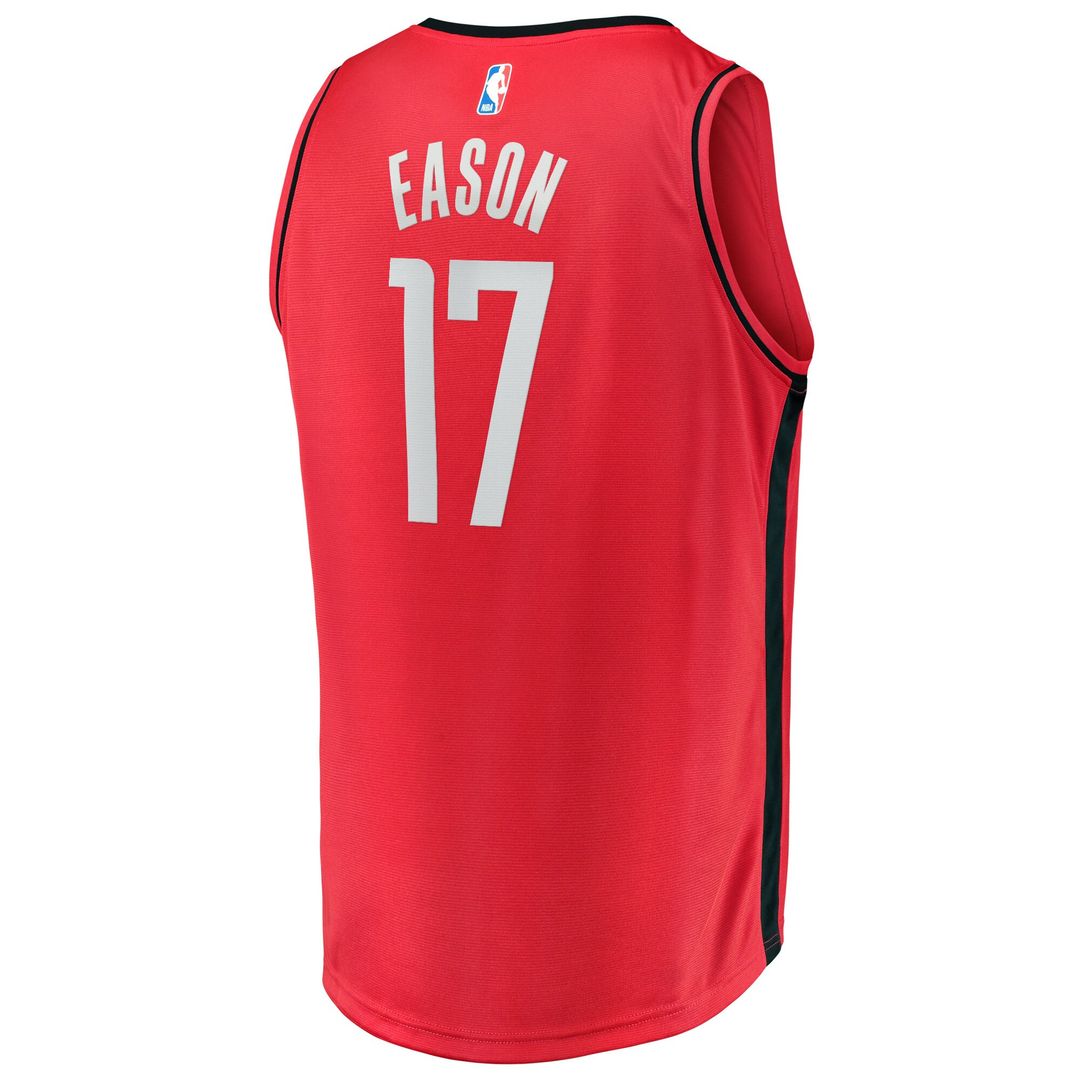 Houston Rockets Tari Eason Fanatics Fast Break Replica Player Jersey - Icon Edition - Red Team Jersey Sports Fan Apparel