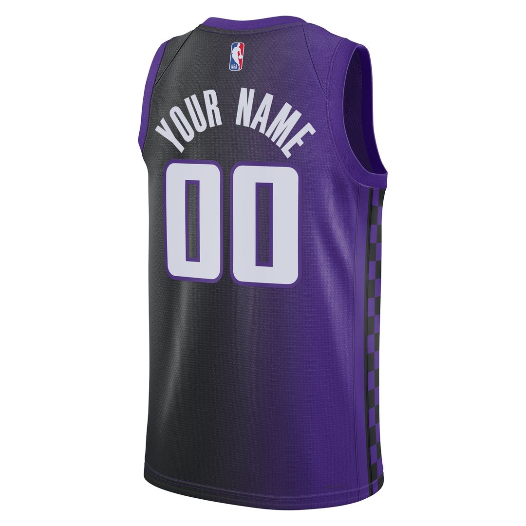 Sacramento Kings Jordan Brand Unisex Swingman Custom Jersey - Statement Edition - Purple Team Jersey Sports Fan Apparel