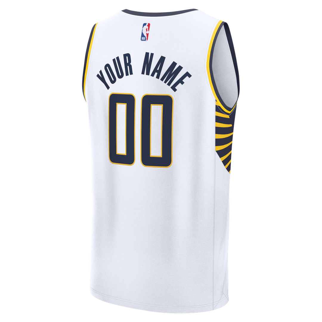 Indiana Pacers Fanatics Fast Break Custom Jersey - Icon Edition - Navy Team Jersey Sports Fan Apparel