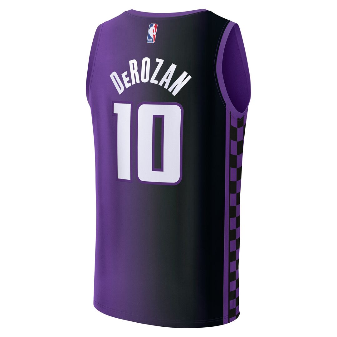 Sacramento Kings DeMar DeRozan Fanatics Youth Fast Break Replica Player Jersey - Statement Edition - Purple Team Jersey Sports Fan Apparel