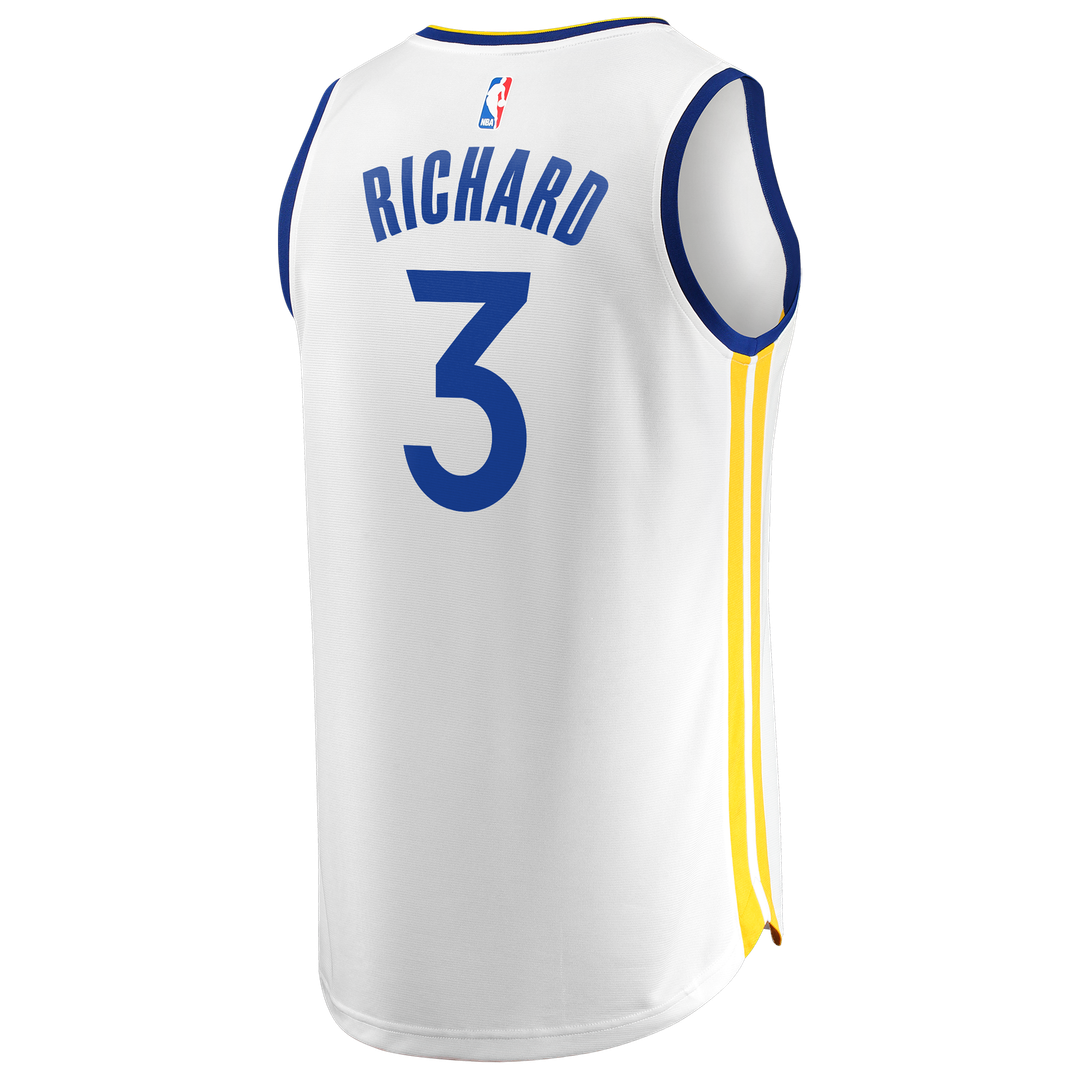 Golden State Warriors Will Richard Fanatics Fast Break Replica Jersey - White - Association Edition Team Jersey Sports Fan Apparel