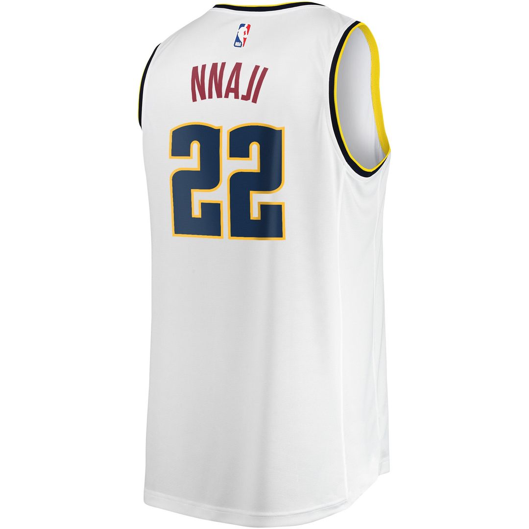 Denver Nuggets Zeke Nnaji Fanatics Fast Break Player Jersey - Association Edition - White Team Jersey Sports Fan Apparel