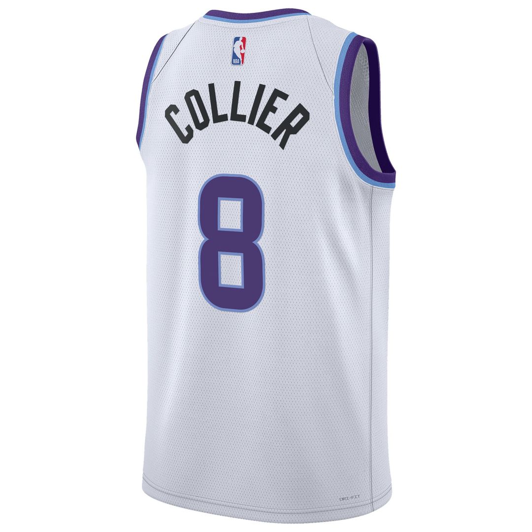 Utah Jazz Isaiah Collier Nike Unisex Swingman Jersey - Association Edition - White Team Jersey Sports Fan Apparel