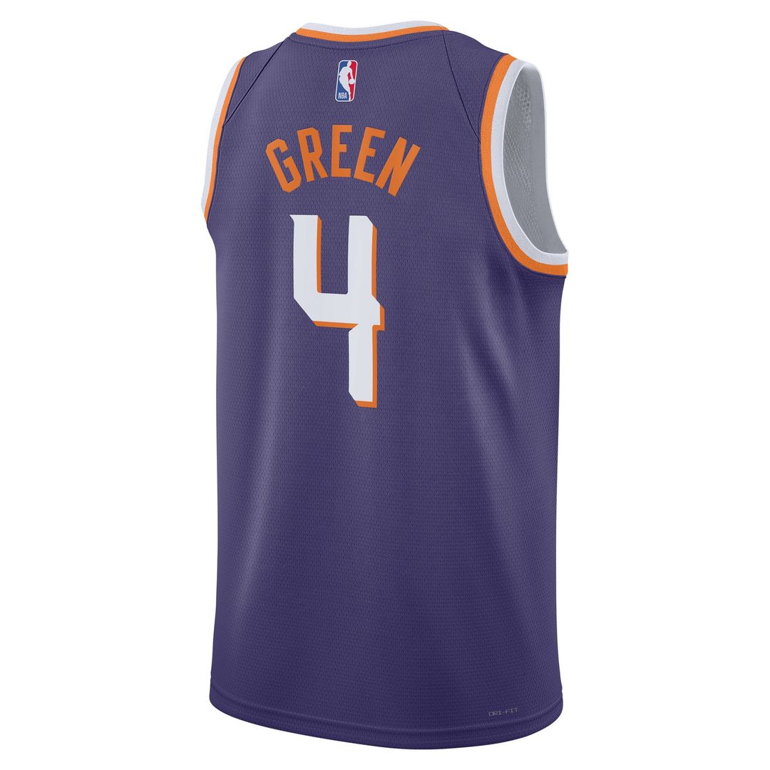Phoenix Suns Jalen Green Nike Unisex Swingman Jersey - Purple - Icon Edition Team Jersey Sports Fan Apparel