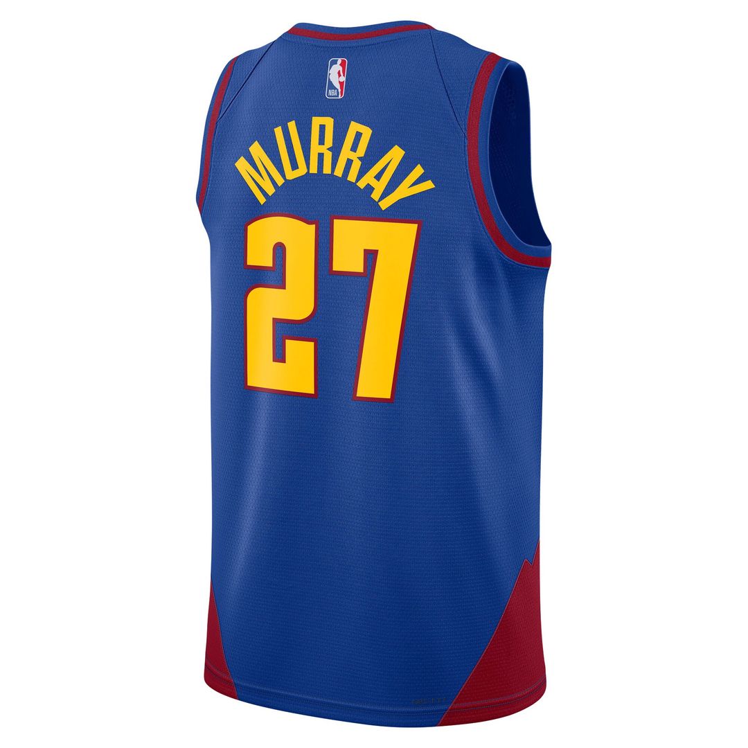 Denver Nuggets Jamal Murray Jordan Brand Unisex Swingman Jersey - Statement Edition - Blue Team Jersey Sports Fan Apparel