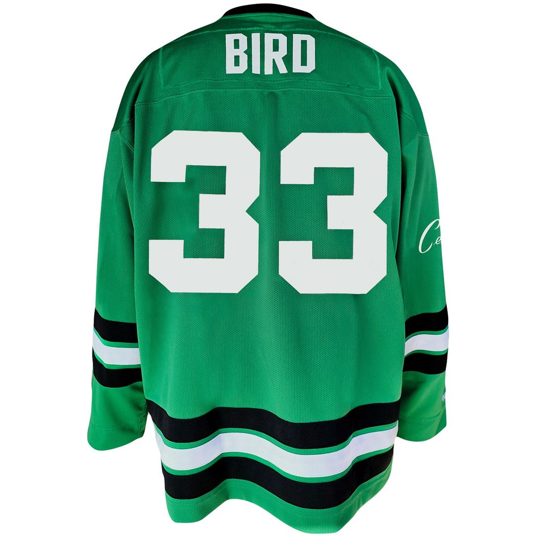 Boston Celtics Larry Bird Mitchell & Ness Big & Tall NBA Hockey Jersey - Kelly Green Team Jersey Sports Fan Apparel