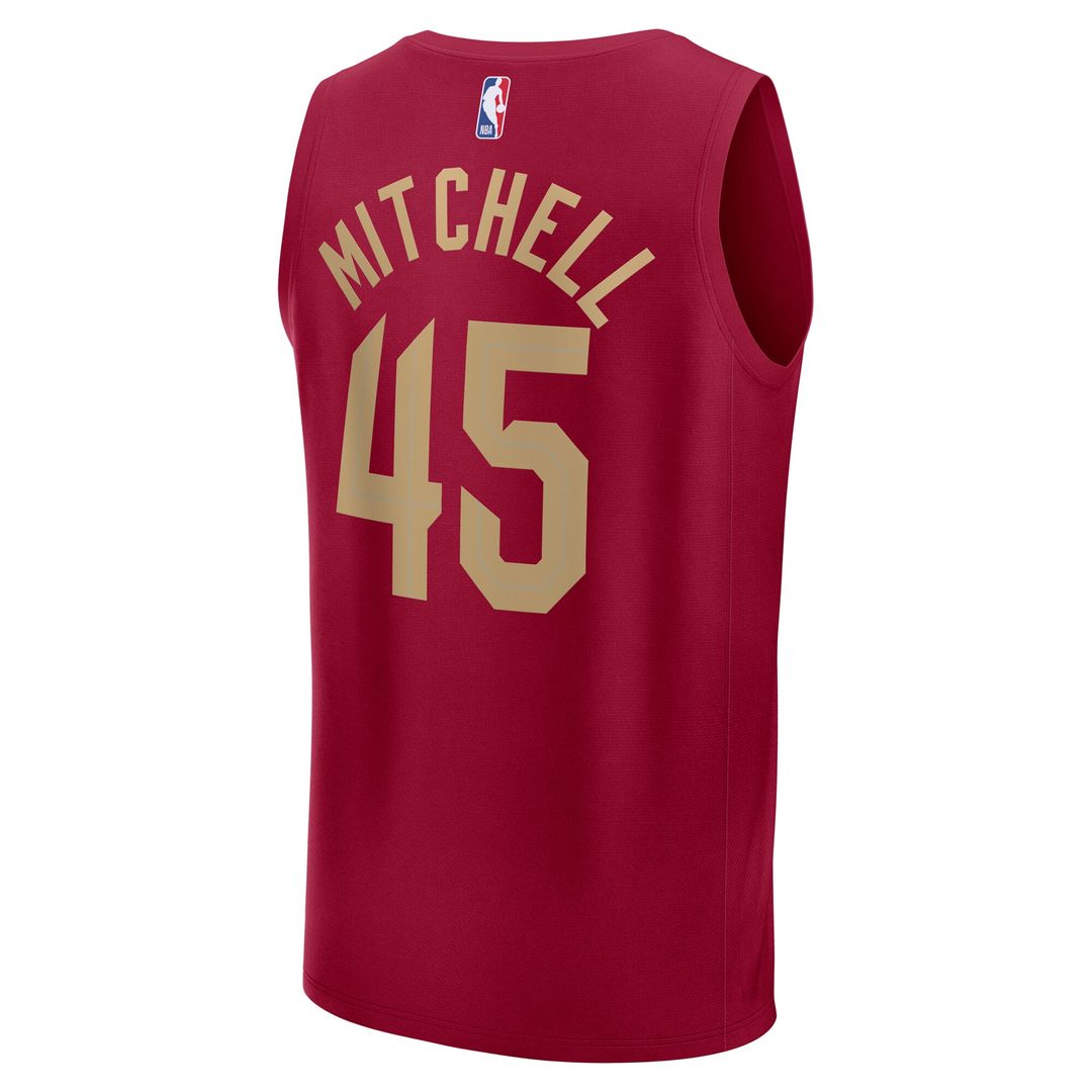Cleveland Cavaliers Donovan Mitchell Fanatics Youth Fast Break Player Jersey - Icon Edition - Wine Team Jersey Sports Fan Apparel