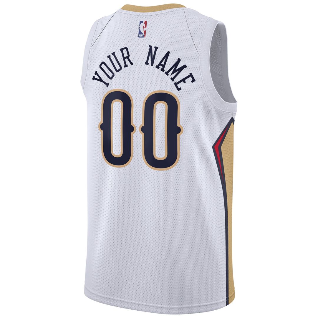 New Orleans Pelicans Nike Unisex 2022/23 Swingman Custom Jersey Navy - Icon Edition Team Jersey Sports Fan Apparel