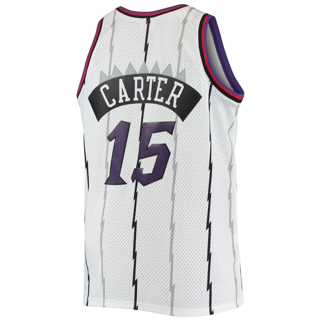 Toronto Raptors Vince Carter Mitchell & Ness 1998/99 Big & Tall Hardwood Classics Swingman Jersey - Purple Team Jersey Sports Fan Apparel