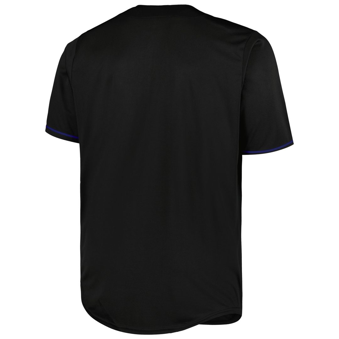 Golden State Warriors Profile Big & Tall Pop Jersey - Black Team Jersey Sports Fan Apparel