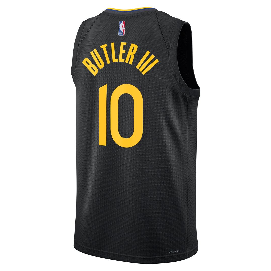 Golden State Warriors Jimmy Butler Jordan Brand Unisex Swingman Jersey - Statement Edition - Black Team Jersey Sports Fan Apparel