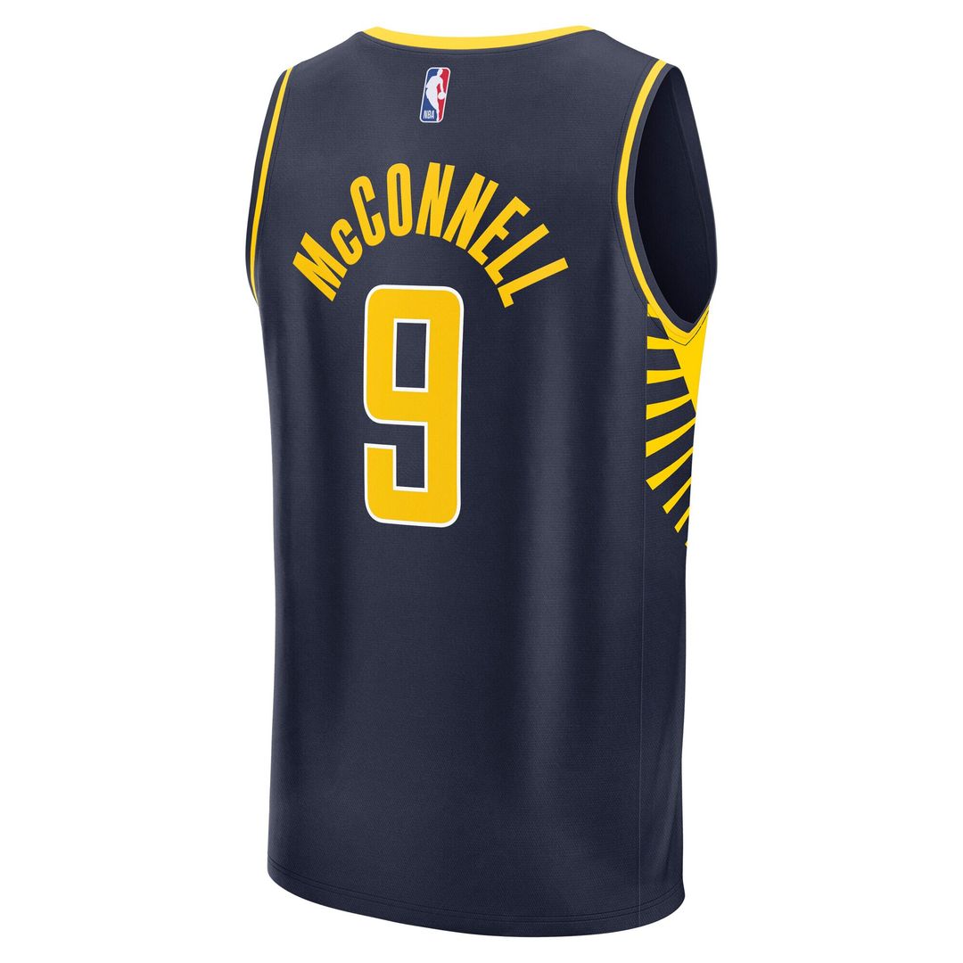 Indiana Pacers T.J. McConnell Fanatics Fast Break Replica Jersey - Navy - Icon Edition Team Jersey Sports Fan Apparel