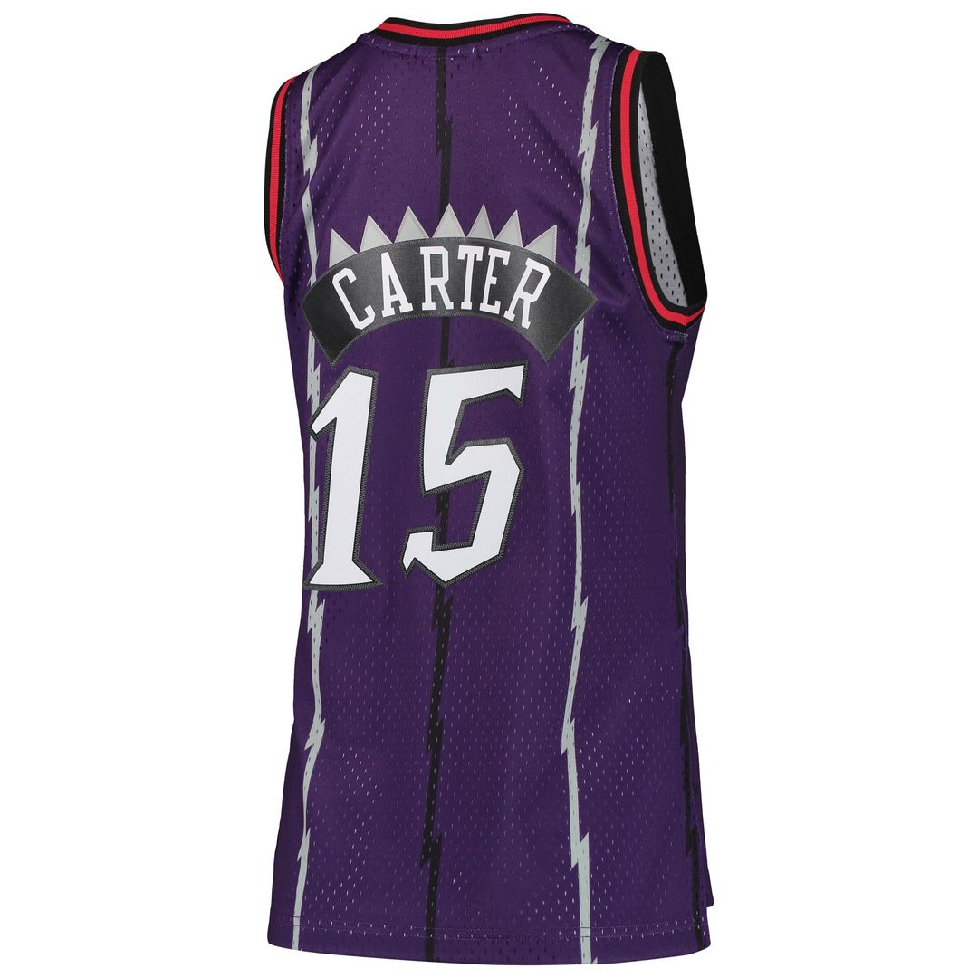 Toronto Raptors Vince Carter Mitchell & Ness Women's 1998/99 Hardwood Classics Swingman Jersey - Purple Team Jersey Sports Fan Apparel