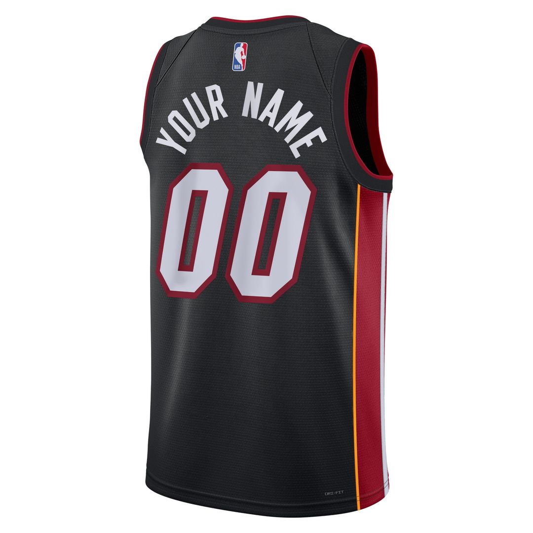 Miami Heat Nike Unisex Swingman Custom Jersey White - Association Edition Team Jersey Sports Fan Apparel