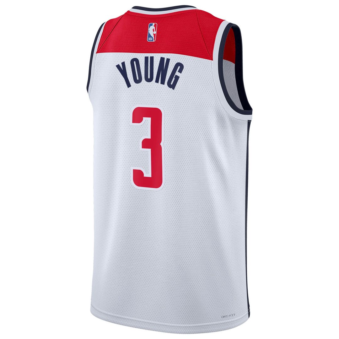 Washington Wizards Trae Young Nike Unisex Swingman Jersey - Association Edition - White Team Jersey Sports Fan Apparel