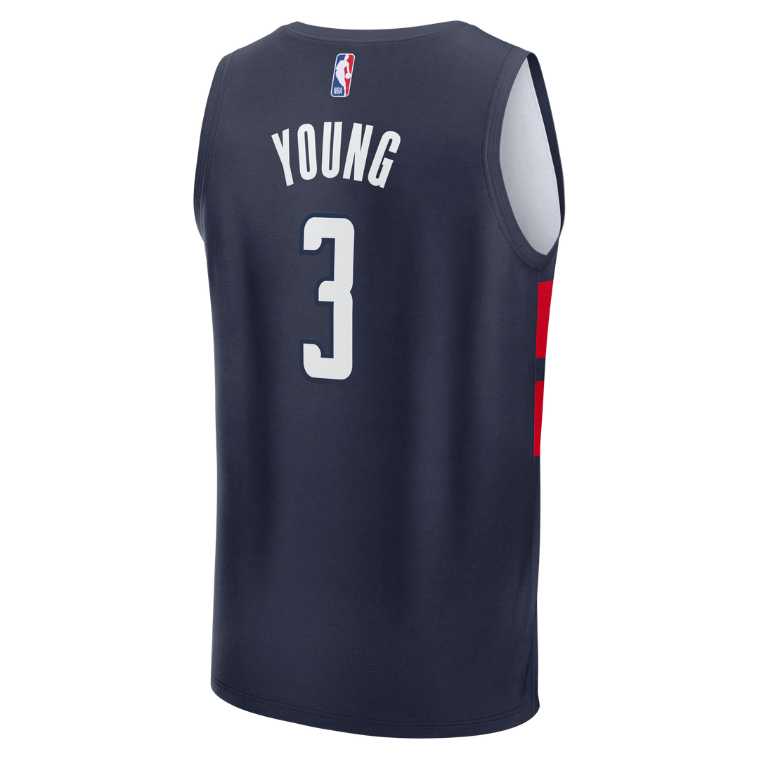 Washington Wizards Trae Young Fanatics Fast Break - Statement Edition - Navy Sports Fan Gear Popular Style