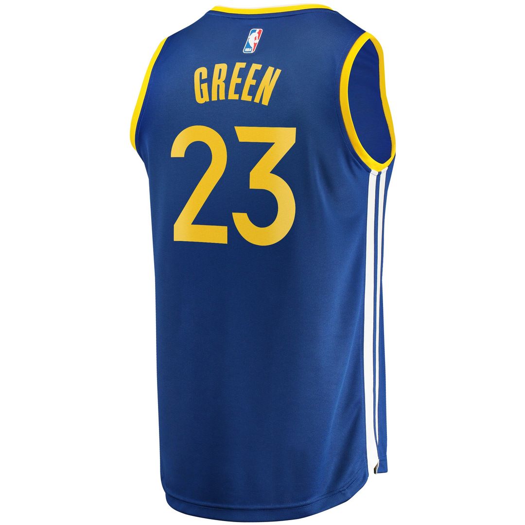 Golden State Warriors Draymond Green Fanatics Fast Break Replica Player Team Jersey - Icon Edition - Royal Team Jersey Sports Fan Apparel