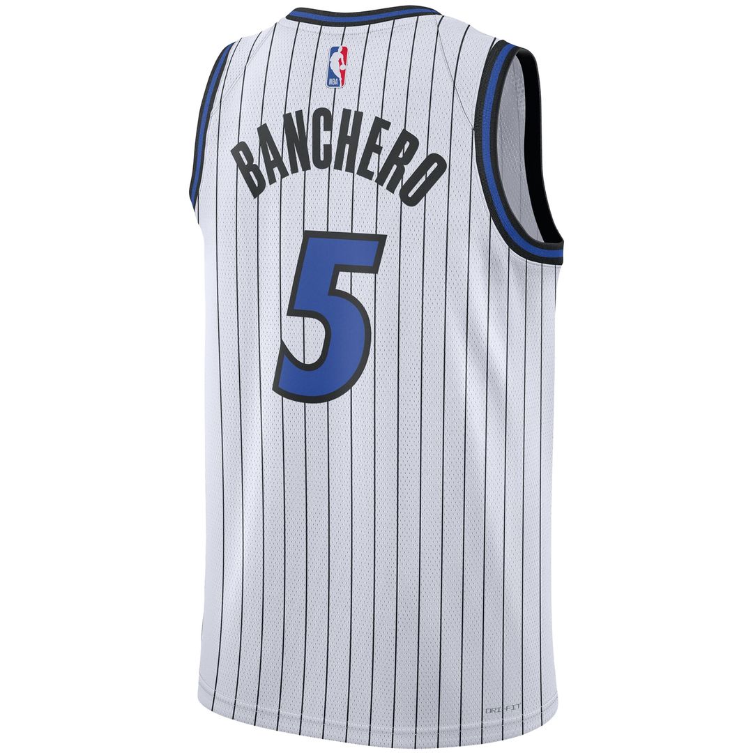 Orlando Magic Paolo Banchero Nike Unisex Swingman Player Jersey - Association Edition - White Team Jersey Sports Fan Apparel