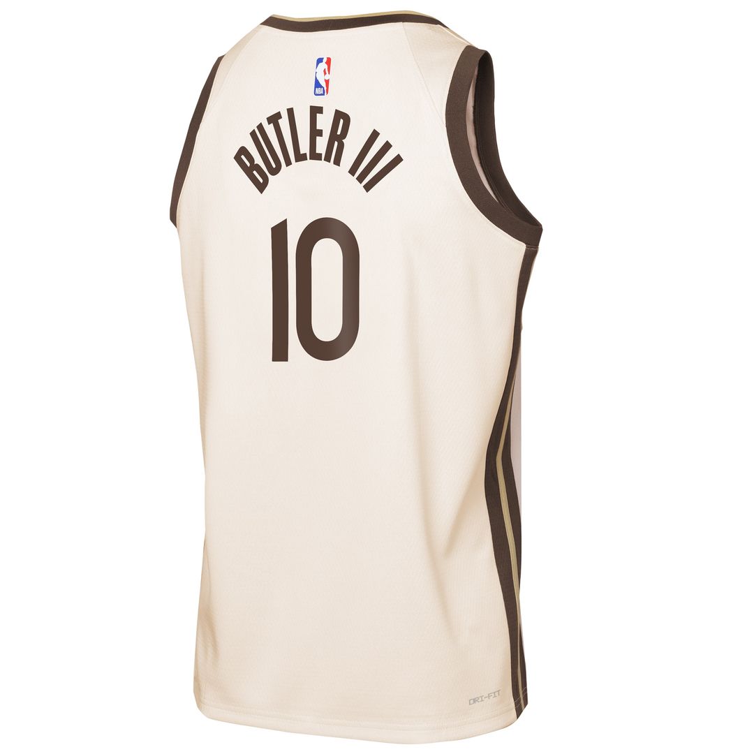 Golden State Warriors Jimmy Butler III Nike Youth 2025/26 City Edition Swingman Jersey - Tan Team Jersey Sports Fan Apparel