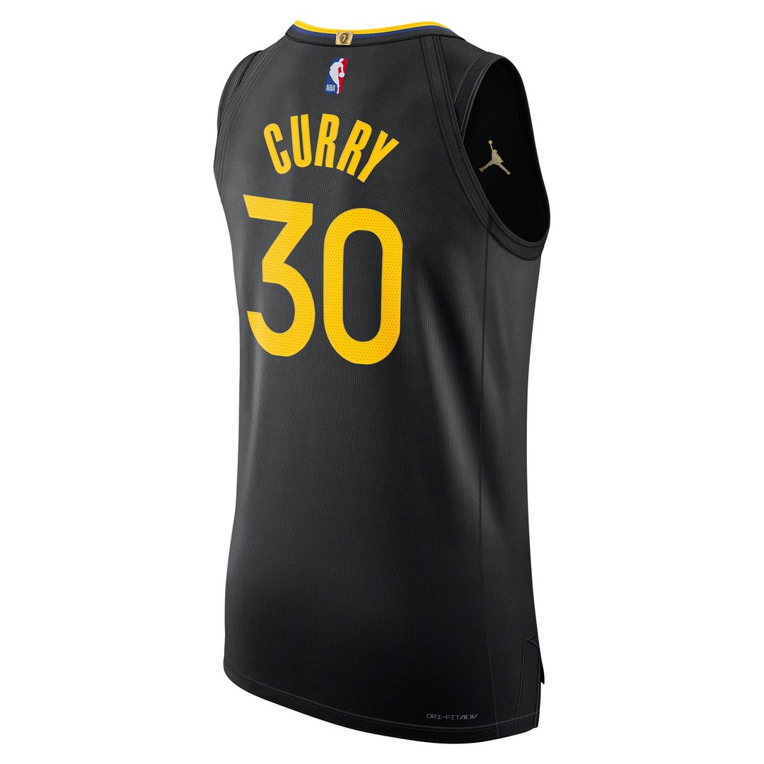 Golden State Warriors Stephen Curry Jordan Brand 2024/25 Authentic Jersey - Statement Edition - Black Team Jersey Sports Fan Apparel