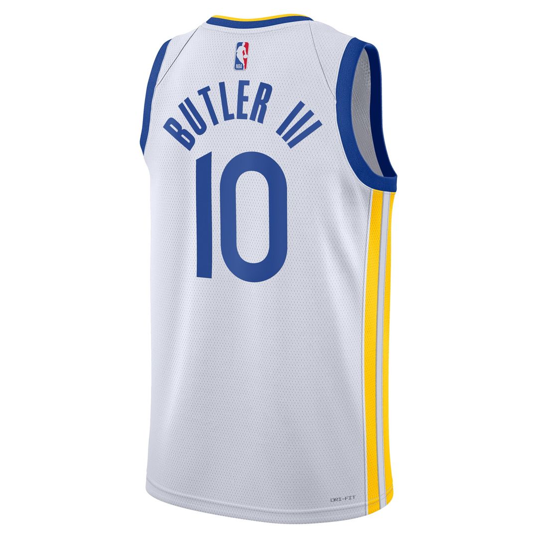 Golden State Warriors Jimmy Butler Nike Unisex Swingman Jersey - Association Edition - White Team Jersey Sports Fan Apparel