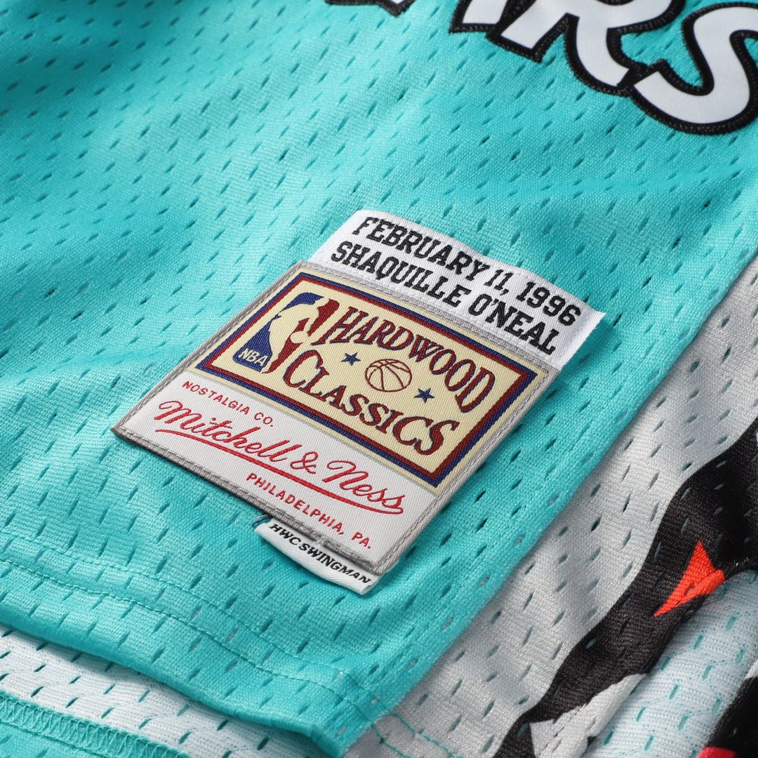 Shaquille O'Neal 1996 NBA All - Star Game Mitchell & Ness Youth Hardwood Classics Swingman Jersey - Teal Team Jersey Sports Fan Apparel