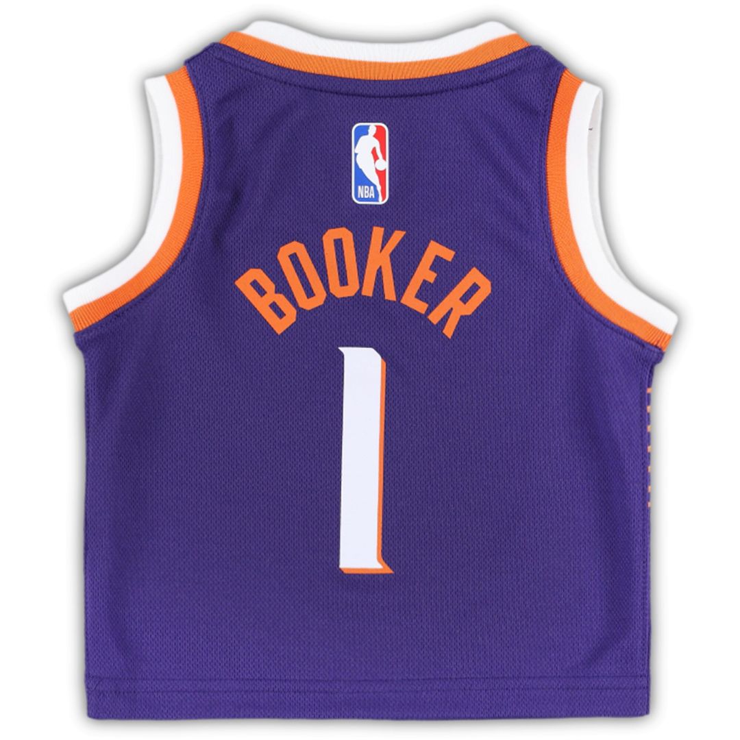 Phoenix Suns Devin Booker Nike Infant Swingman Player Jersey - Icon Edition - Purple Team Jersey Sports Fan Apparel