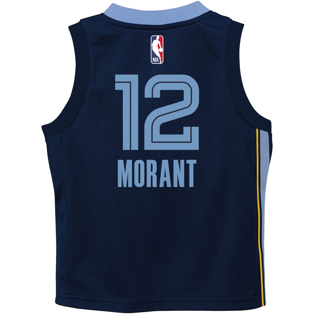 Memphis Grizzlies Ja Morant Nike Toddler Swingman Player Jersey - Icon Edition - Navy Team Jersey Sports Fan Apparel