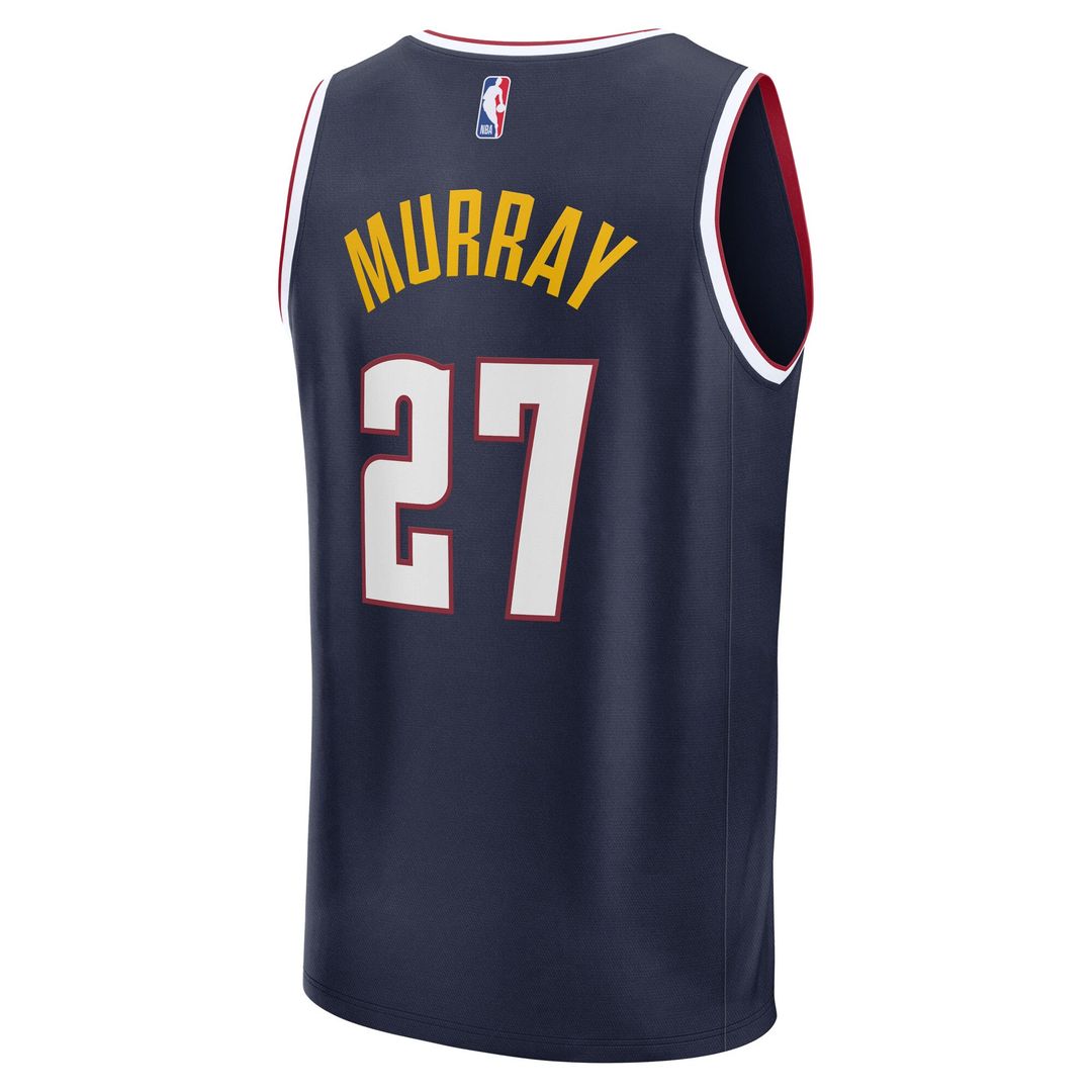 Denver Nuggets Jamal Murray Fanatics Youth Fast Break Replica Player Jersey - Navy - Icon Edition Team Jersey Sports Fan Apparel