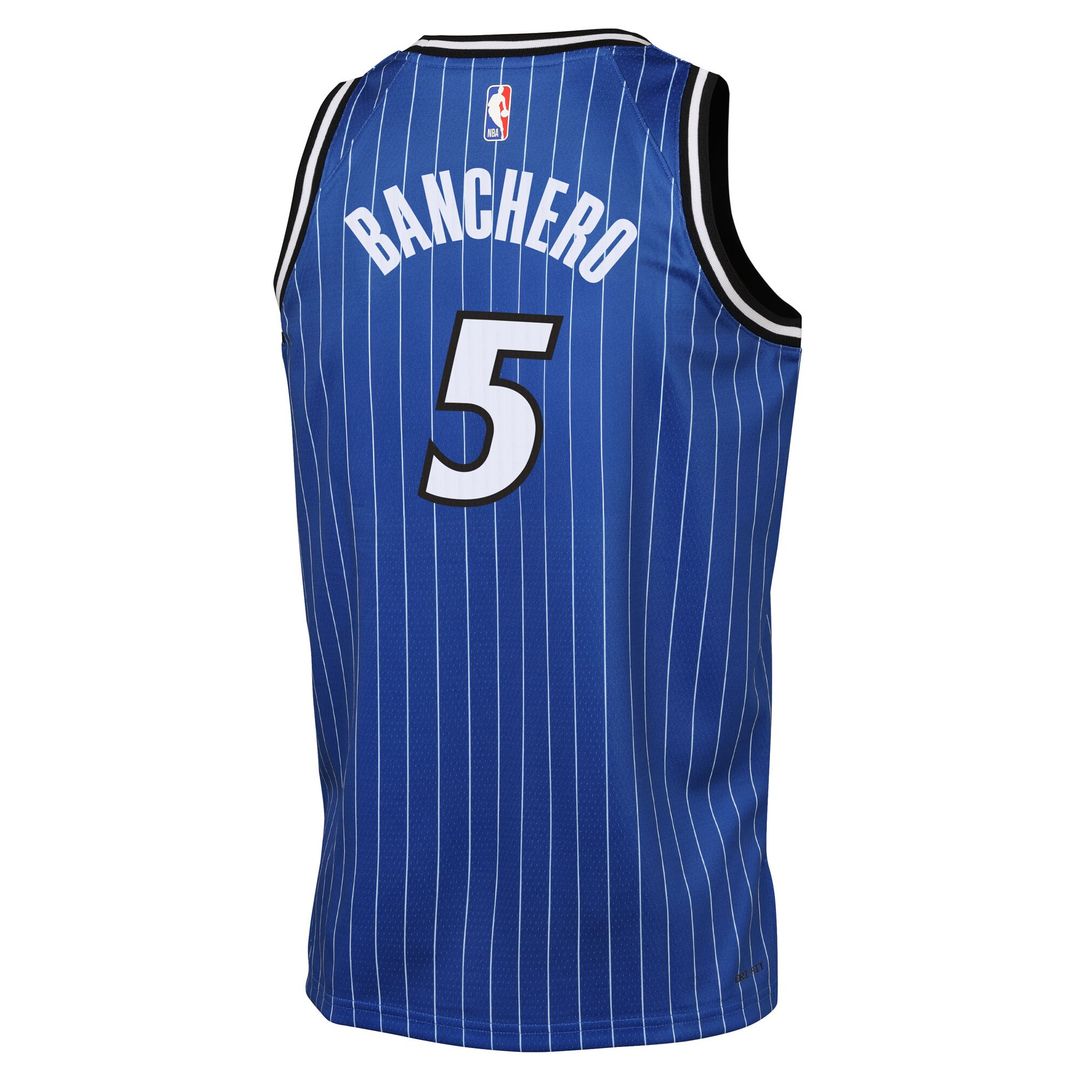 Orlando Magic Paolo Banchero Nike Youth Icon Edition Swingman Jersey - Blue Team Jersey Sports Fan Apparel