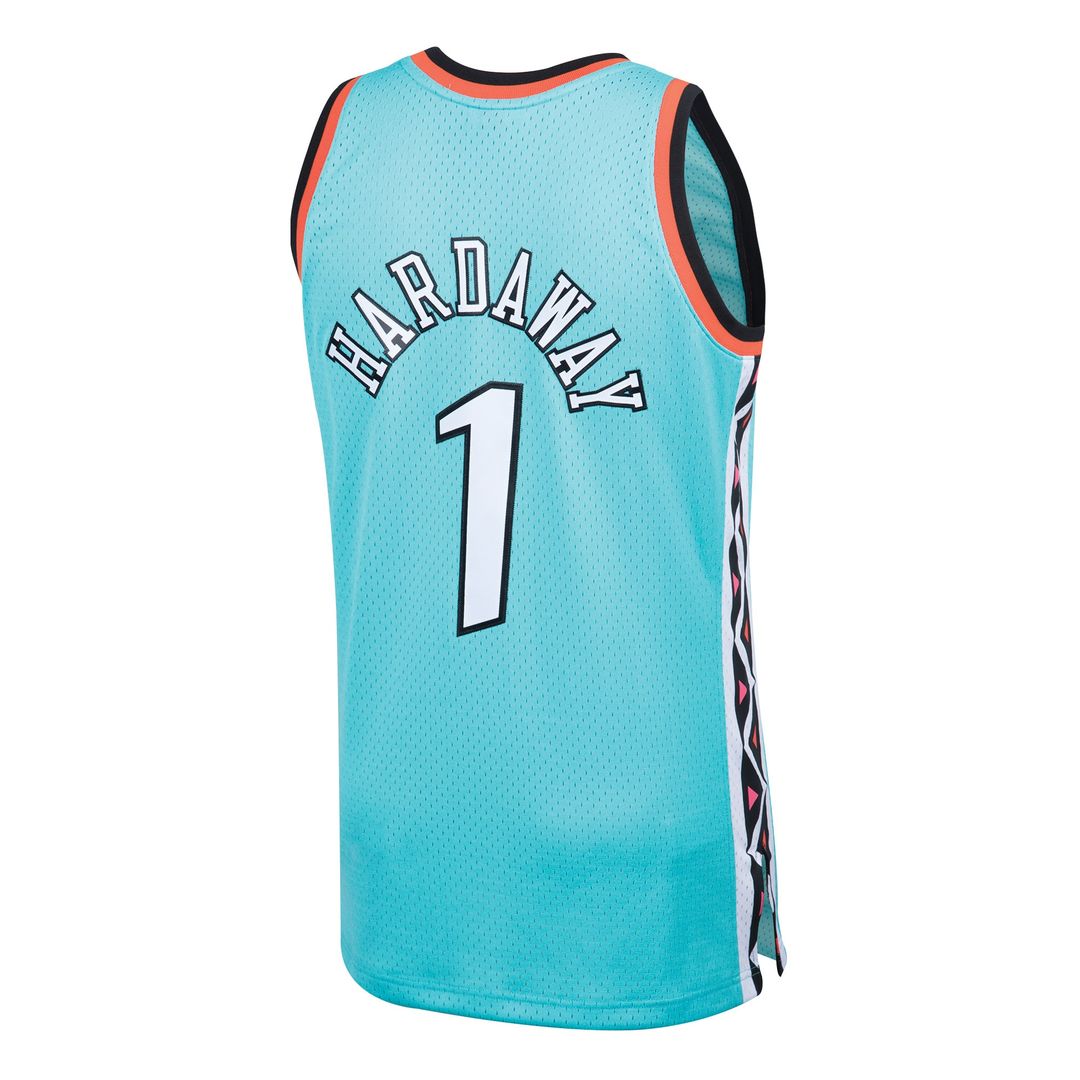 Penny Hardaway 1996 NBA All - Star Game Mitchell & Ness Hardwood Classics Swingman Jersey - Teal Team Jersey Sports Fan Apparel