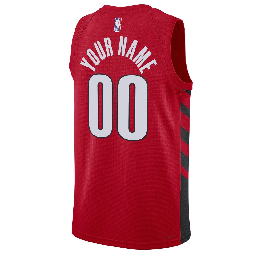 Portland Trail Blazers Jordan Brand Unisex 2022/23 Swingman Custom Jersey - Statement Edition - Red Team Jersey Sports Fan Apparel