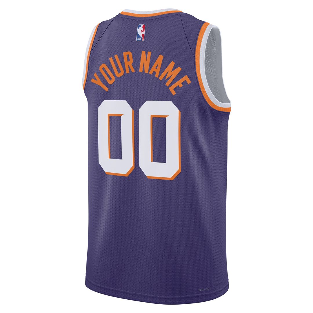 Phoenix Suns Nike Unisex Swingman Custom Jersey - White - Association Edition Team Jersey Sports Fan Apparel