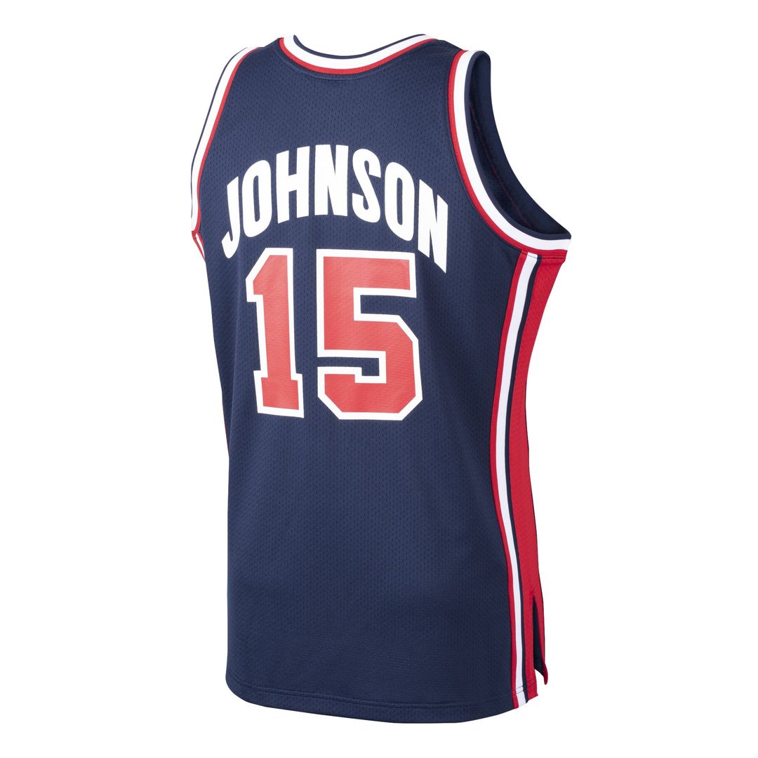 Magic Johnson USA Basketball Mitchell & Ness 1992 Dream Team Authentic Jersey - Navy Team Jersey Sports Fan Apparel
