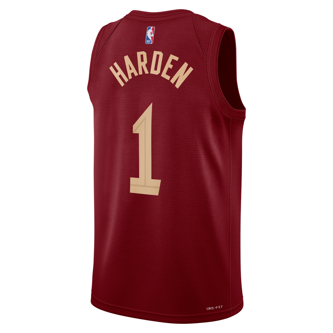 Cleveland Cavaliers James Harden Nike Unisex Swingman Jersey - Icon Edition - Wine Team Jersey Sports Fan Apparel
