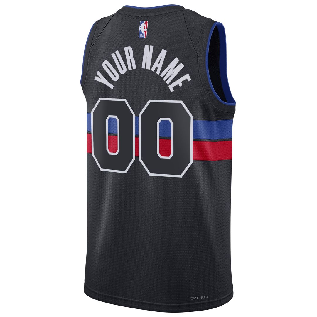 Detroit Pistons Jordan Brand Unisex 2022/23 Swingman Custom Jersey - Statement Edition - Blue Team Jersey Sports Fan Apparel