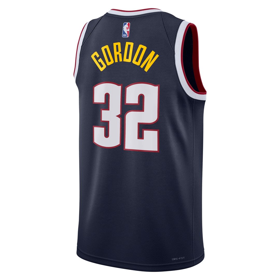 Denver Nuggets Aaron Gordon Nike Unisex Swingman Replica Jersey - Icon Edition - Navy Team Jersey Sports Fan Apparel