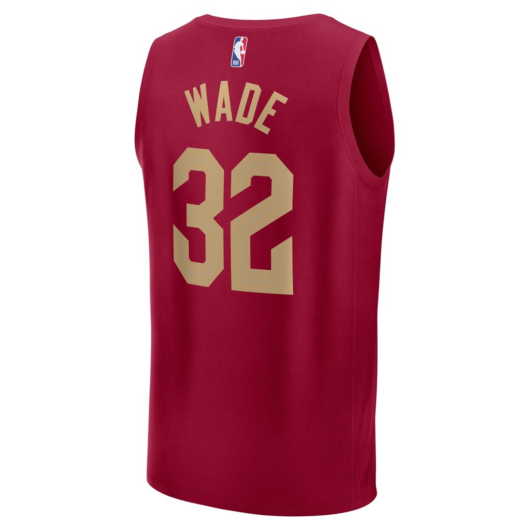 Cleveland Cavaliers Dean Wade Fanatics Youth Fast Break Player Jersey - Icon Edition - Wine Team Jersey Sports Fan Apparel