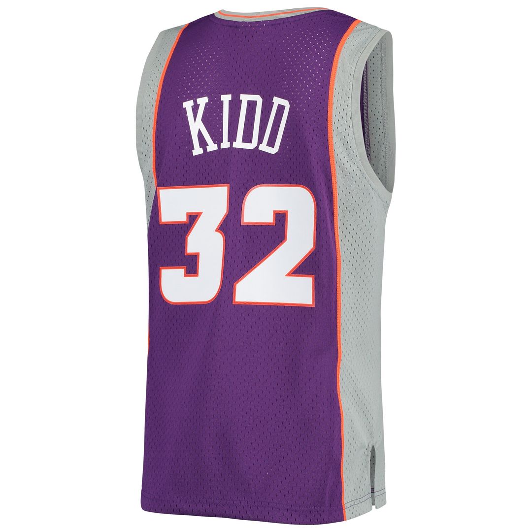Phoenix Suns Jason Kidd Mitchell & Ness Big & Tall Hardwood Classics 2000/01 Swingman Jersey - Purple Team Jersey Sports Fan Apparel